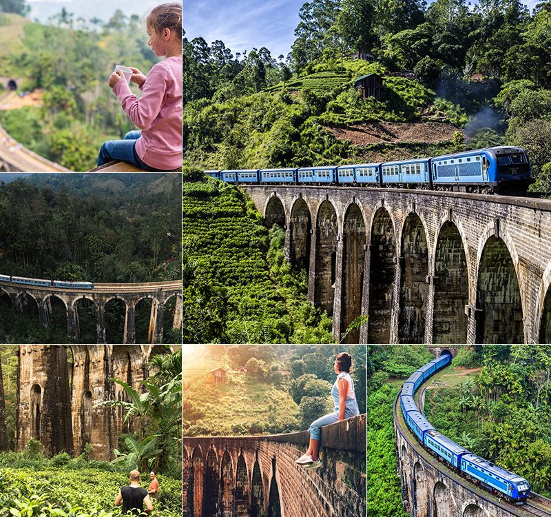 Train Journey to Nuwara Eliya